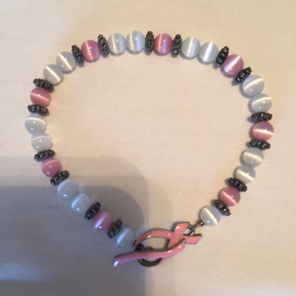 Vintage Avon Breast Cancer Awareness Bracelet EUC
